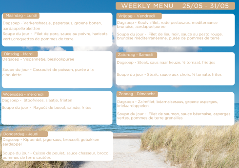 Weekmenu 